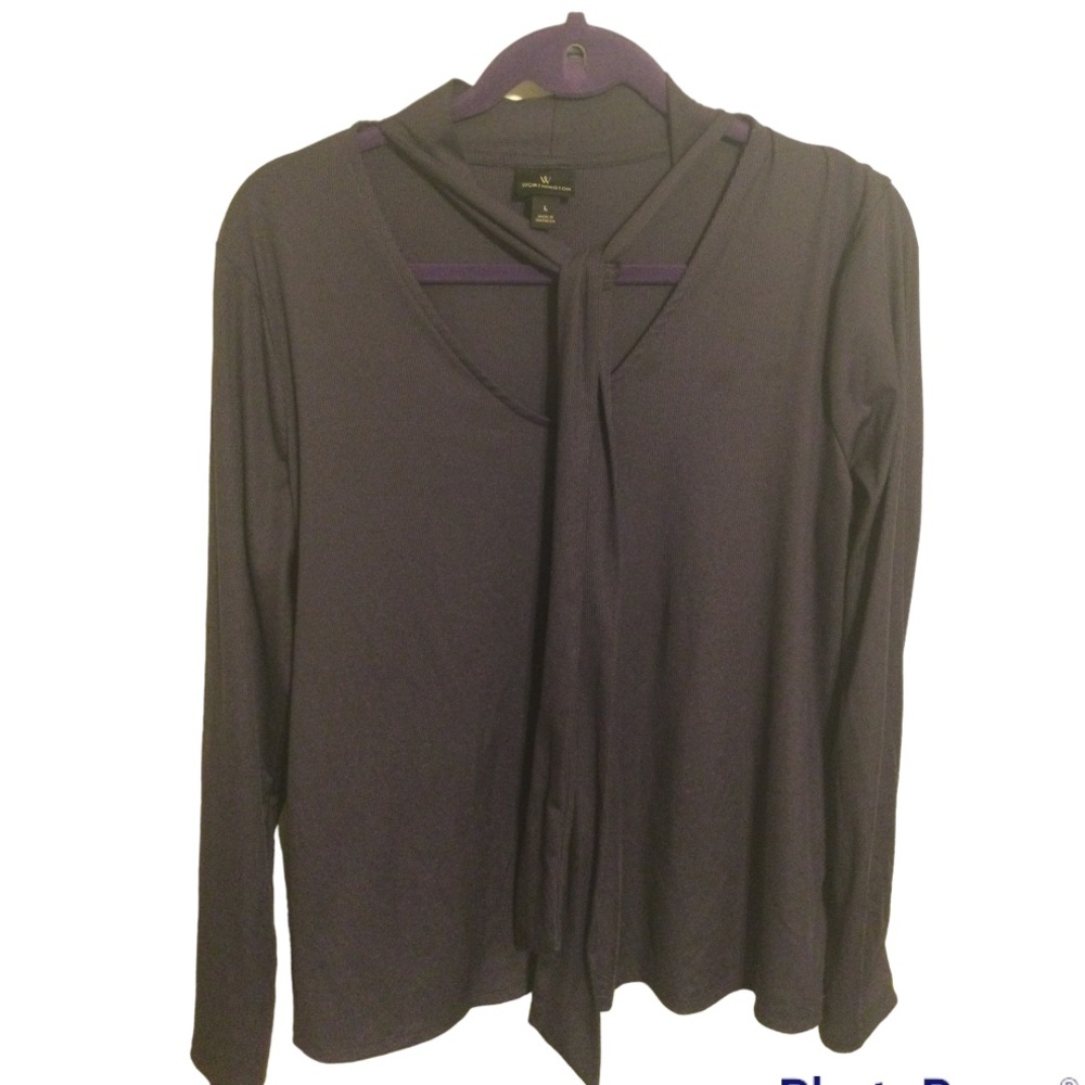 Worthington Long sleeve blouse L